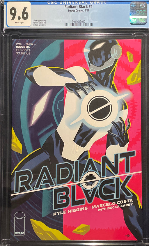 Radiant Black #  1  CGC 9.6