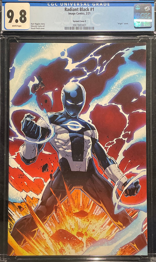 Radiant Black #  1 Cover E - David Finch CGC 9.8