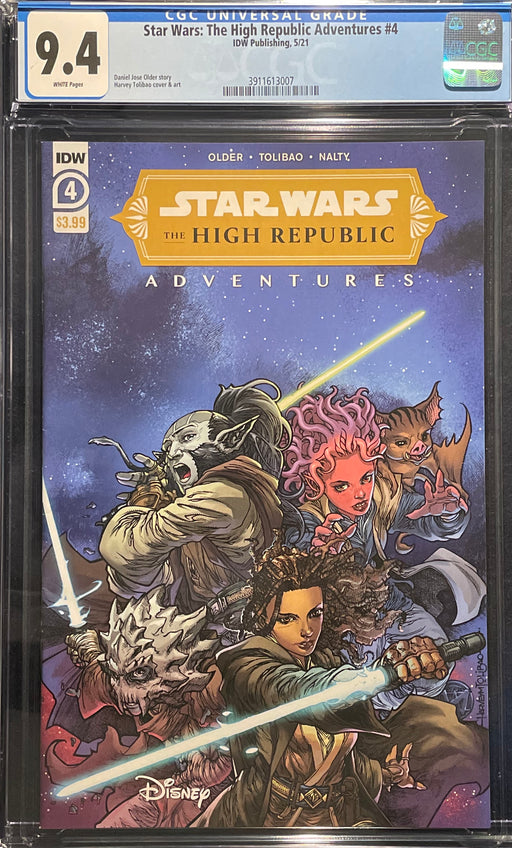 Star Wars: The High Republic #  4  CGC 9.4