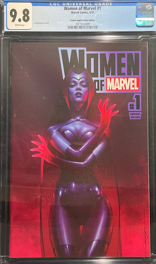 Women of Marvel  #1 Golden Apple Exclusive - Jeehyung Lee CGC 9.8