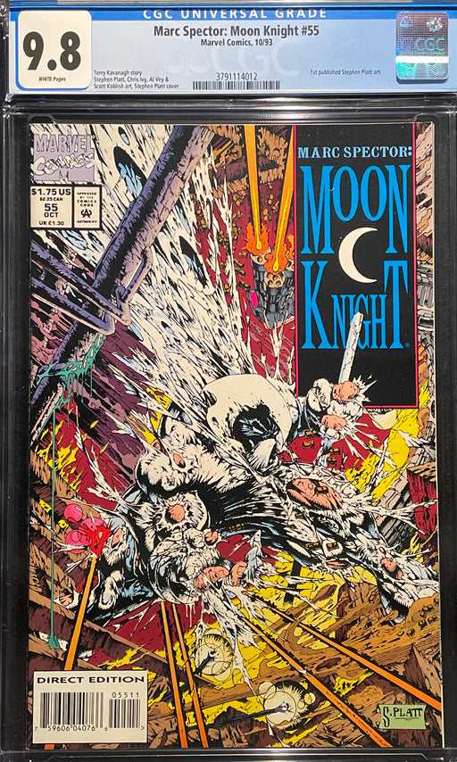 Marc Spector: Moon Knight # 55  CGC 9.8