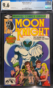 Moon Knight #  1 CGC 9.6