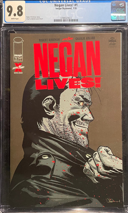 Negan Lives! #  1  CGC 9.8