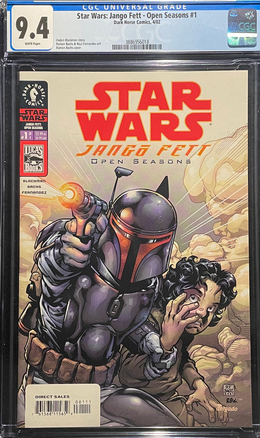 Star Wars: Jango Fett - Open Seasons #  1  CGC 9.4