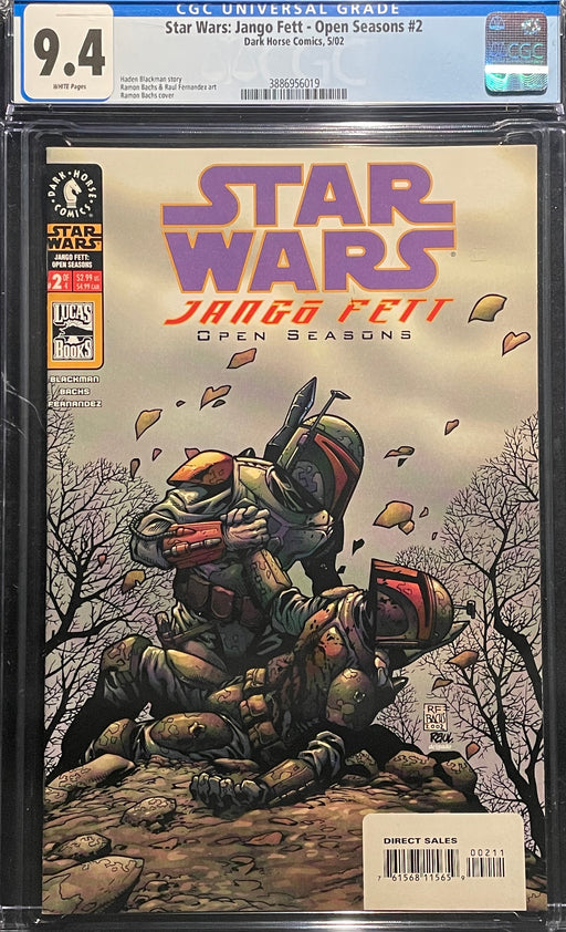 Star Wars: Jango Fett - Open Seasons #  2  CGC 9.4