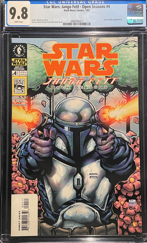 Star Wars: Jango Fett - Open Seasons #  4  CGC 9.8