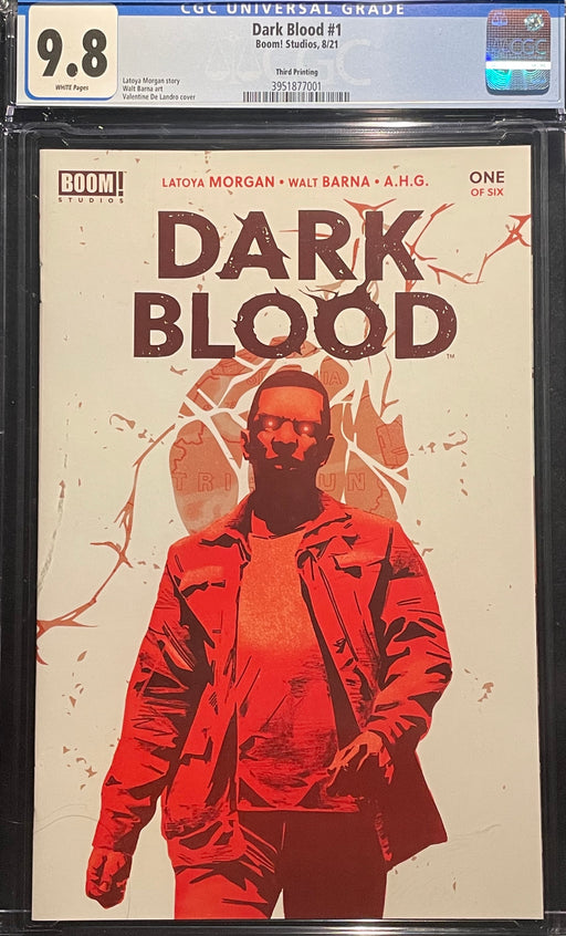 Dark Blood #  1 Third Printing - Valentine De Landro Cover CGC 9.8