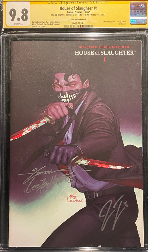 House of Slaughter #  1 Exclusive Cover - Inhyuk Lee CGC 9.8 Signature