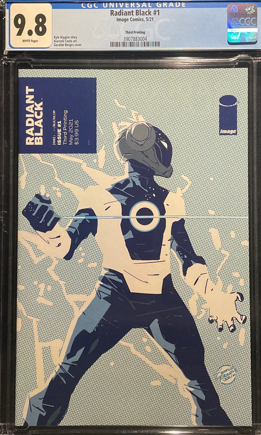 Radiant Black #  1 Third Printing - Marcello Costa CGC 9.8