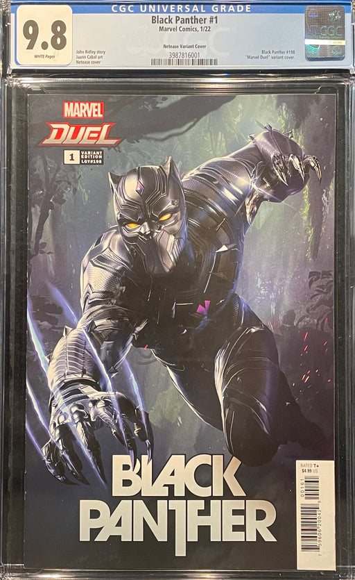 Black Panther #  1 NetEase 'Marvel Duel' Cover CGC 9.8