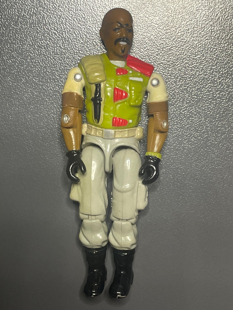 Figurine G.I. Joe Roadblock 1986 – Hasbro, Complète Et En Bon état