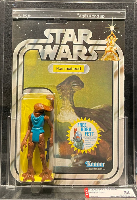 Kenner Star Wars Hammerhead 20 Back-G (Fett Offer) AFA 80-Y