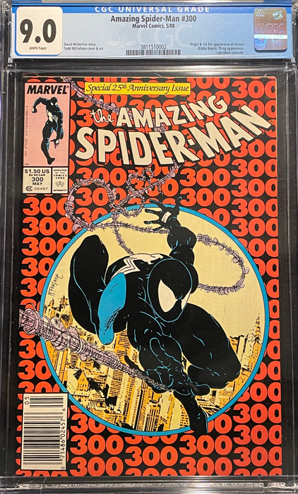 Amazing Spider-Man #300  Newsstand CGC 9.0