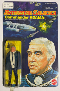 Mattel Battlestar Galactica Commander Adama (1978) Unpunched