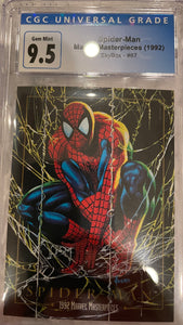 Marvel Masterpieces Spider-Man (1992) CGC 9.5