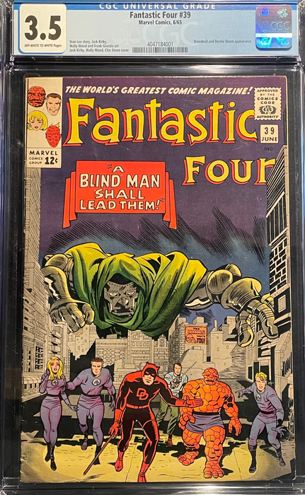 Fantastic Four # 39  CGC 3.5