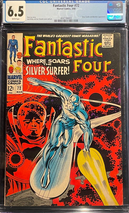 Fantastic Four # 72  CGC 6.5