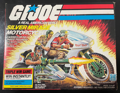 Hasbro G.I. Joe Silver Mirage Motorcycle (1985)