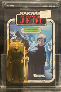 Kenner Star Wars ROTJ (1983) Luke Jedi Knight 65 Back