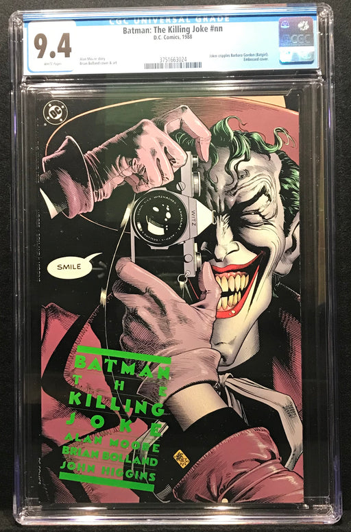 Batman: The Killing Joke First Printing CGC 9.4