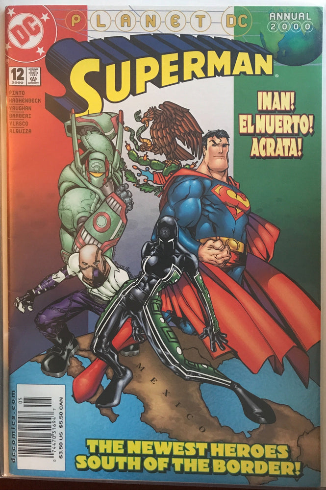 Superman Annual # 12 Direct Sales NM (9.4)