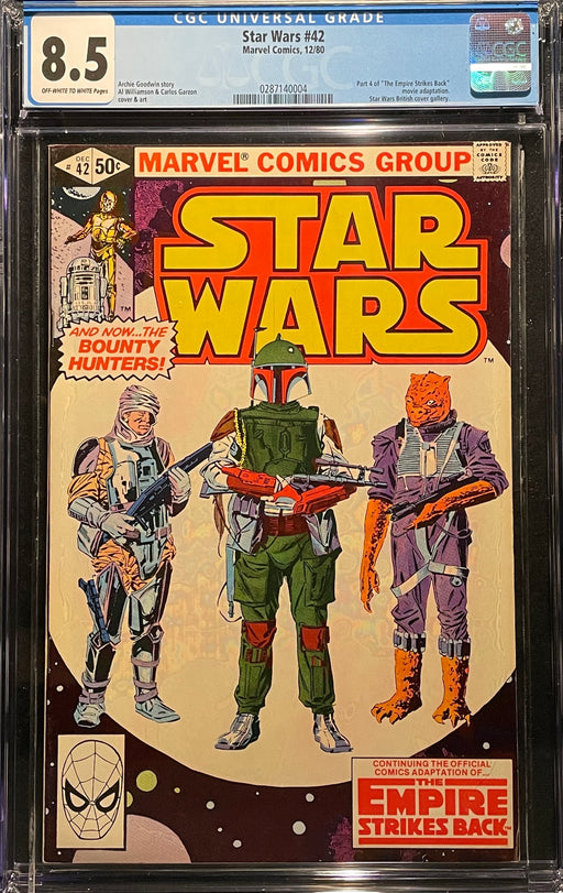 Star Wars # 42 CGC 8.5