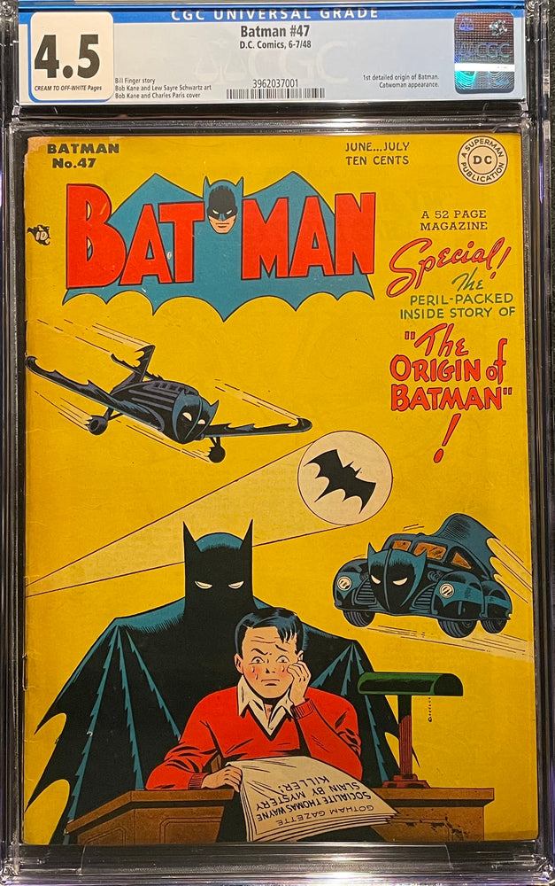 Batman # 47  CGC 4.5