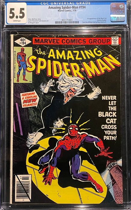 Amazing Spider-Man #194  CGC 5.5