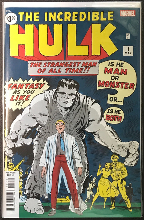 Incredible Hulk #  1 Facsimile Edition Variant NM+ (9.6)