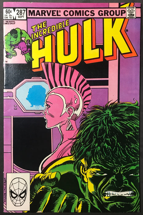 Incredible Hulk #287 Newsstand Variant FN/VF (7.0)