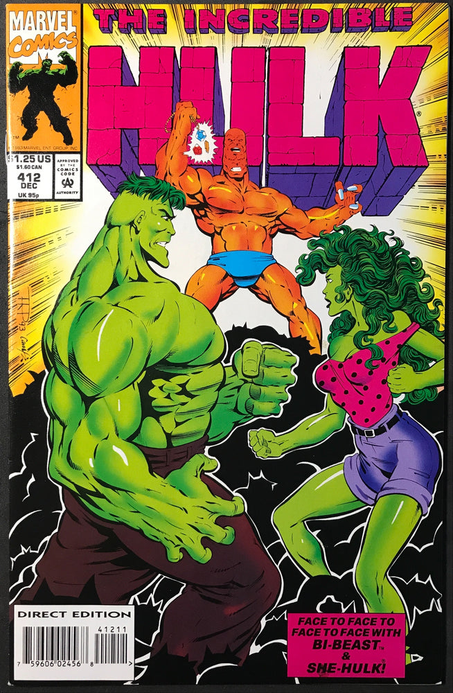Incredible Hulk #412 NM- (9.2)
