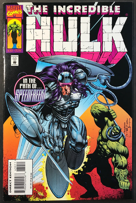 Incredible Hulk #430 NM- (9.2)