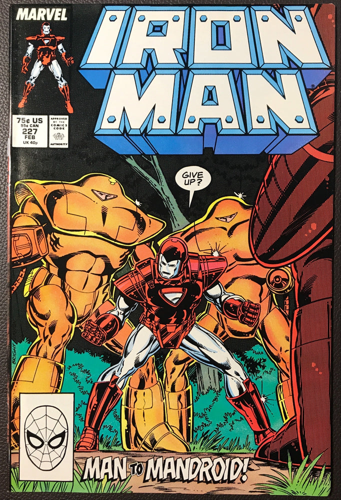 Iron Man #227 NM- (9.2)