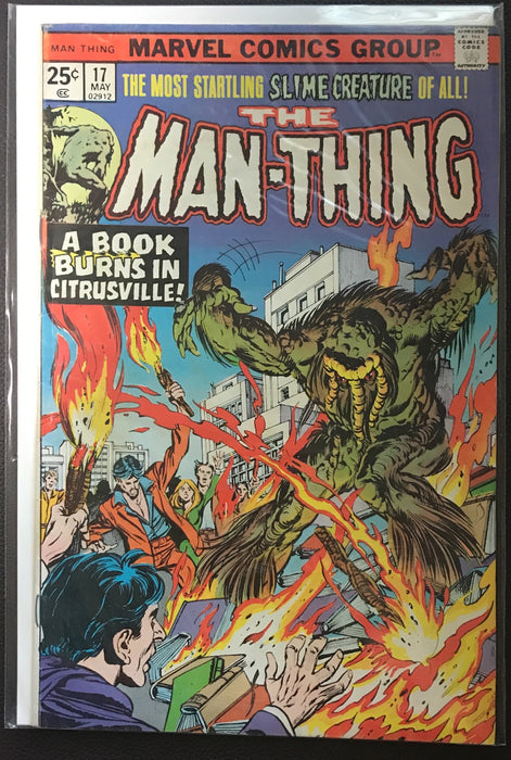 Man-Thing # 17 VG/FN (5.0)