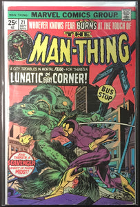 Man-Thing # 21 FN- (5.5)