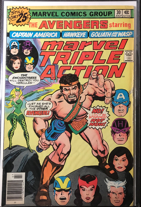 Marvel Triple Action # 30 FN (6.0)
