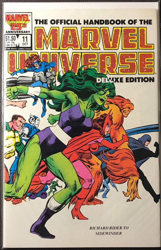Marvel Universe, The Offical Handbook of the # 11 FN+ (6.5)