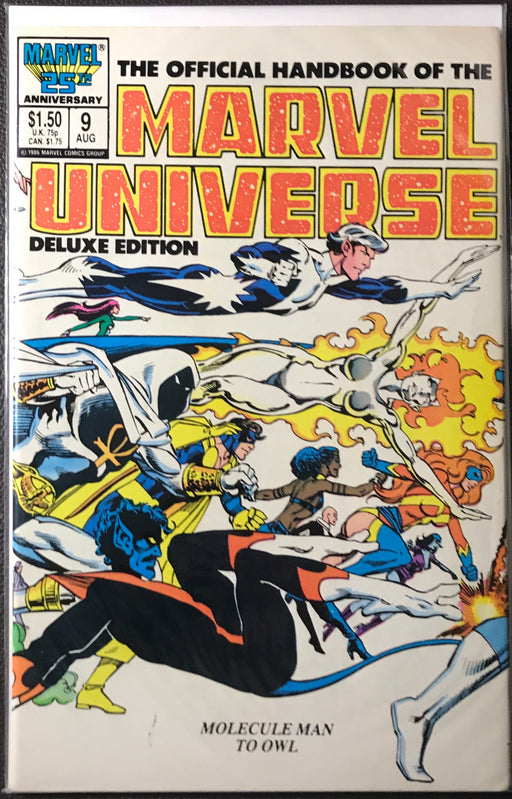 Marvel Universe, The Offical Handbook of the #  9 VF (8.0)