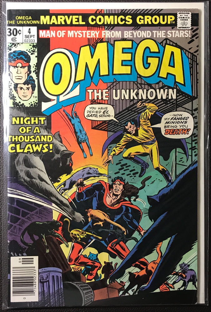 Omega the Unknown #  4 VF- (7.5)