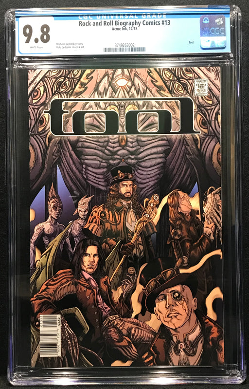Rock and Roll Biography Comics: Tool # 13 CGC 9.8
