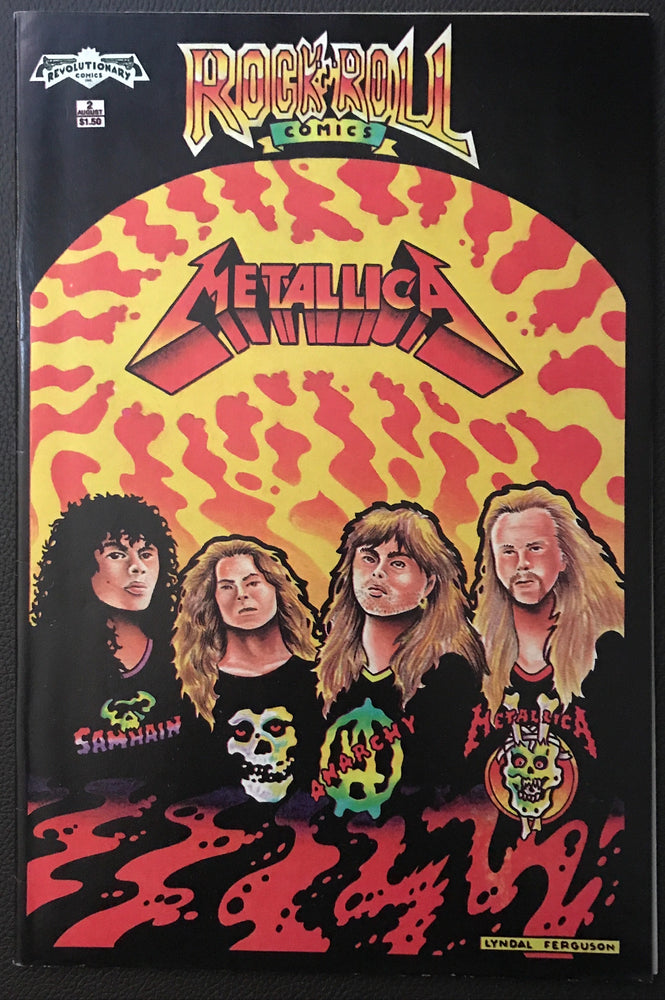 Rock 'n' Roll Comics #  2: Metallica 2nd Printing VF (8.0)