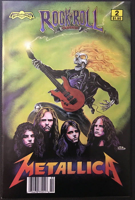 Rock 'n' Roll Comics #  2: Metallica 4th Printing VF- (7.5)