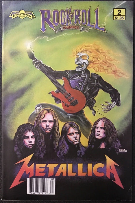 Rock 'n' Roll Comics #  2: Metallica 4th Printing VF (8.0)
