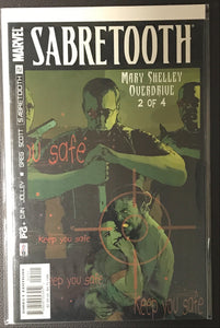 Sabertooth: Mary Shelley Overdrive #1-4 NM (9.4)