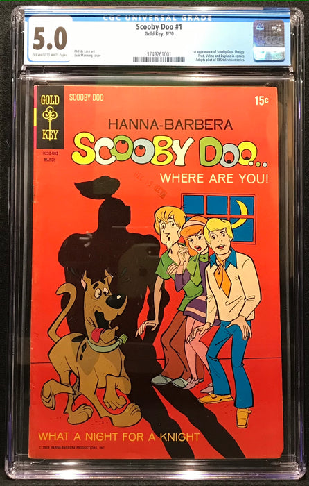 Scooby Doo #  1 CGC 5.0