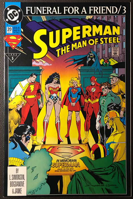 Superman: Man of Steel # 20 (Vol. 2) NM (9.4)