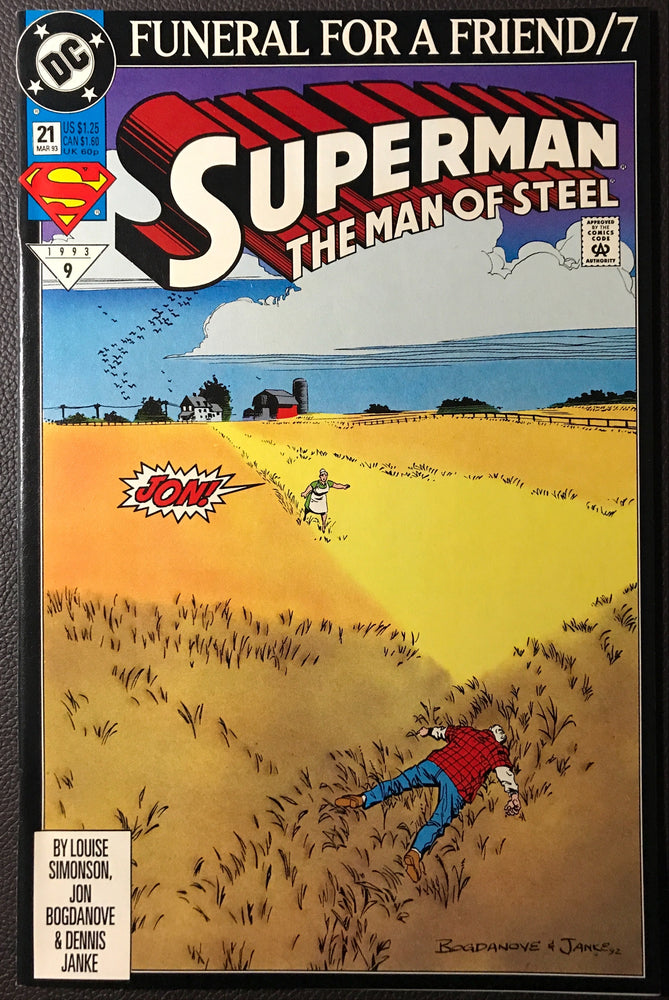 Superman: Man of Steel # 21 (Vol. 2) NM (9.4)