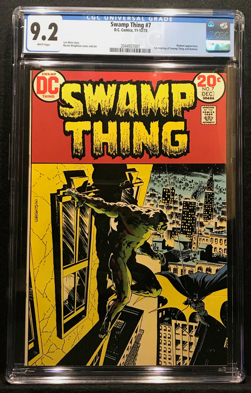 Swamp Thing #  7 CGC 9.2