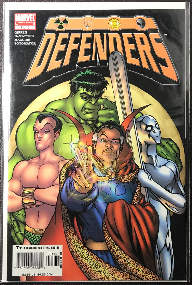 The Defenders #1-5 NM+ (9.6)