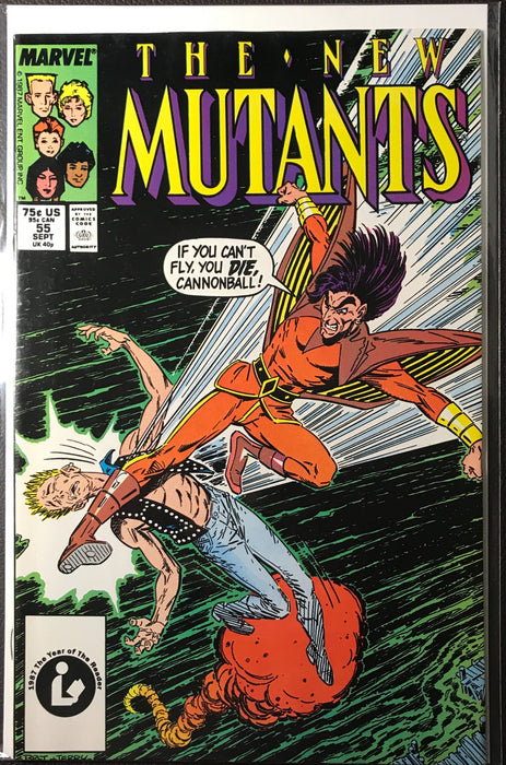 The New Mutants # 55 NM- (9.2)